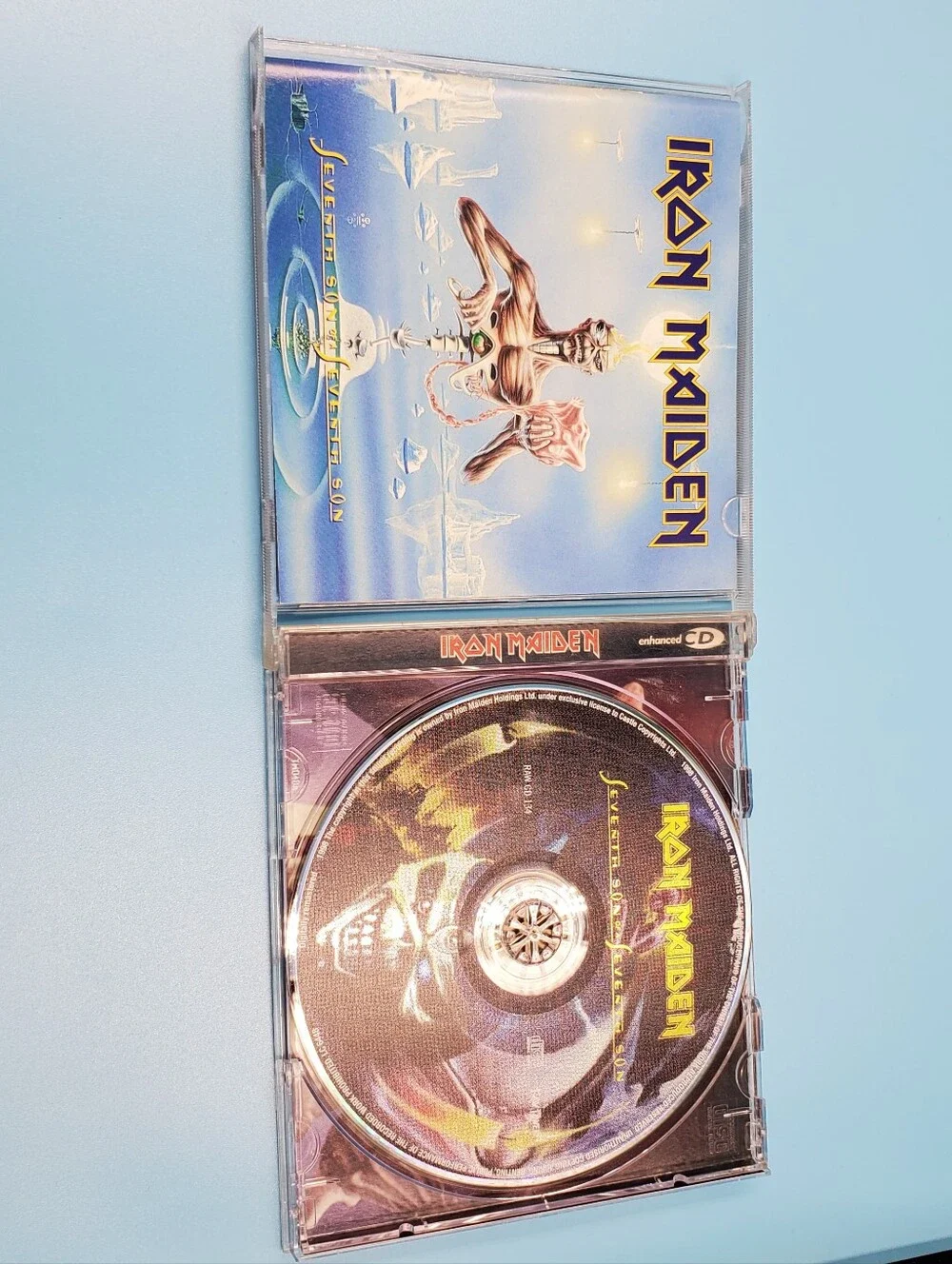 Iron Maiden Triple Pack  LOT of 3 CDs + Inserts (Read Description) (**)